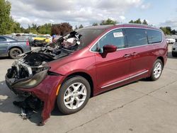 Chrysler salvage cars for sale: 2018 Chrysler Pacifica Touring L