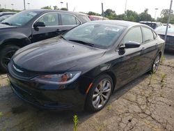 Chrysler 200 salvage cars for sale: 2015 Chrysler 200 S