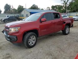 Chevrolet salvage cars for sale: 2021 Chevrolet Colorado LT