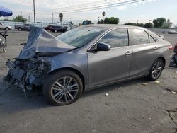 Salvage cars for sale from Copart Colton, CA: 2016 Toyota Camry LE