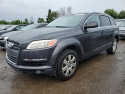 Audi salvage cars for sale: 2007 Audi Q7 3.6 Quattro Premium