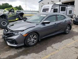 Honda Civic salvage cars for sale: 2021 Honda Civic LX