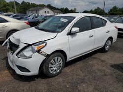 Nissan salvage cars for sale: 2017 Nissan Versa S