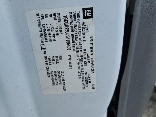 2005 Chevrolet Express G2500