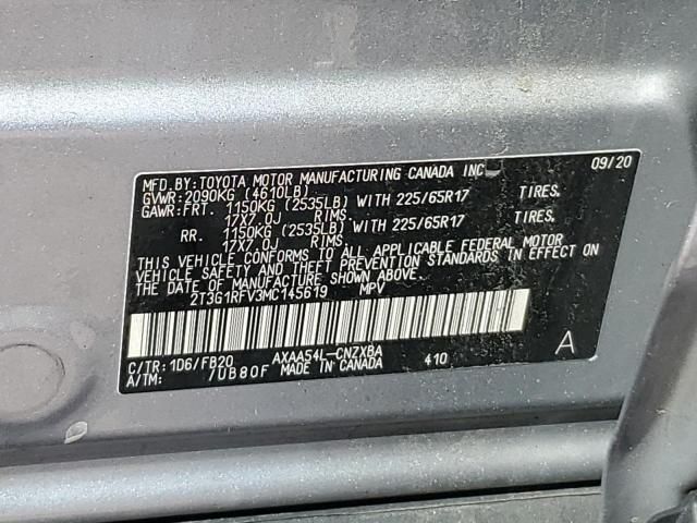 2021 Toyota Rav4 LE