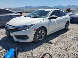 Honda salvage cars for sale: 2017 Honda Civic LX