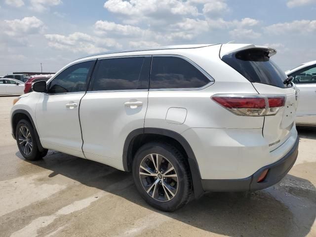 2016 Toyota Highlander XLE