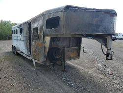 Trail King salvage cars for sale: 1998 Trail King Horse Trailer