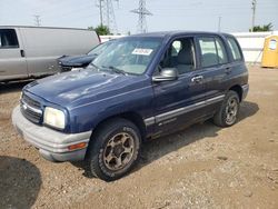 Chevrolet Tracker salvage cars for sale: 2001 Chevrolet Tracker