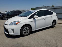 Salvage cars for sale from Copart Bakersfield, CA: 2015 Toyota Prius