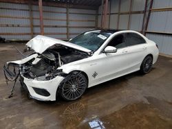 Mercedes-Benz salvage cars for sale: 2017 Mercedes-Benz C 300 4matic