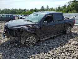 Ford f-150 salvage cars for sale: 2018 Ford F150 Supercrew