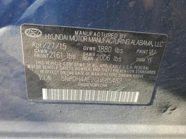 2016 Hyundai Elantra SE