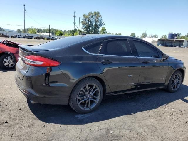 2018 Ford Fusion SE Hybrid