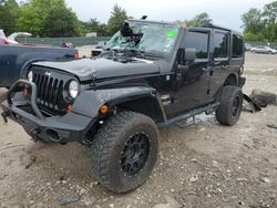 Jeep Wrangler Vehiculos salvage en venta: 2012 Jeep Wrangler Unlimited Sahara