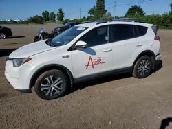 Vehiculos salvage en venta de Copart Montreal Est, QC: 2017 Toyota Rav4 LE