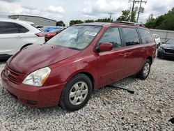 KIA salvage cars for sale: 2009 KIA Sedona EX