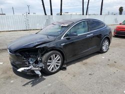 Tesla salvage cars for sale: 2016 Tesla Model X