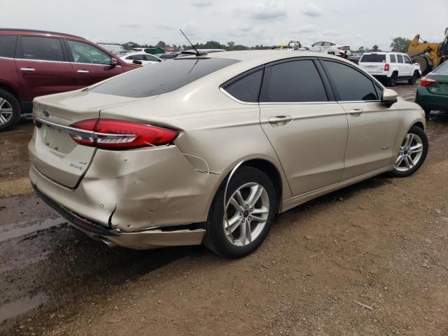 2018 Ford Fusion SE Hybrid