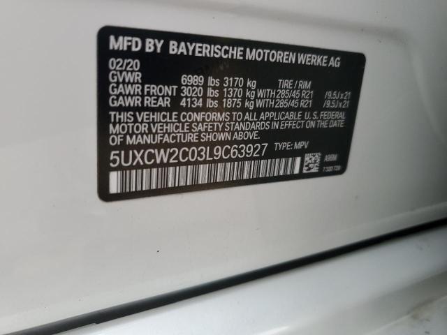 2020 BMW X7 XDRIVE40I