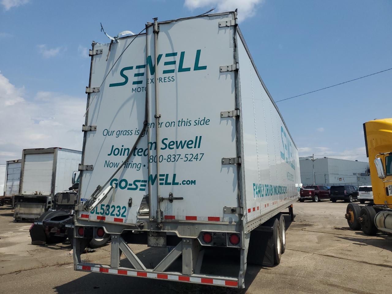 2019 Vanguard Trailer 53'TRAILER