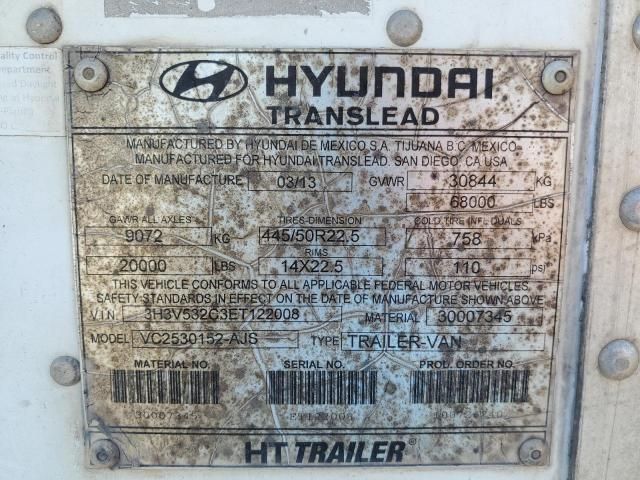 2014 Hyundai Trailer