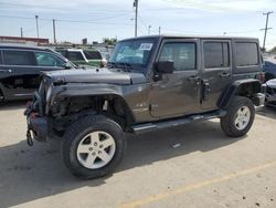 Jeep Wrangler Unlimited Sahara salvage cars for sale: 2018 Jeep Wrangler Unlimited Sahara