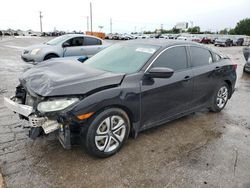 Honda Civic salvage cars for sale: 2016 Honda Civic LX