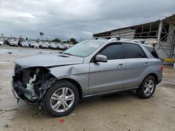 Mercedes-Benz m-Class salvage cars for sale: 2012 Mercedes-Benz ML 350 4matic