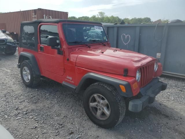 2005 Jeep Wrangler / TJ SE