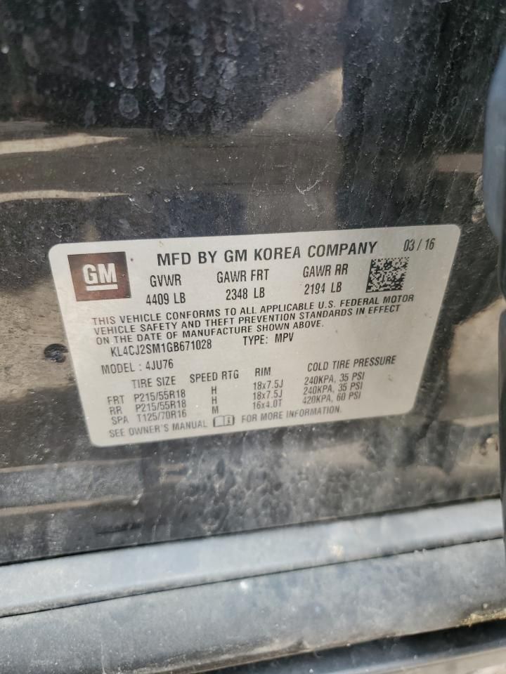 2016 Buick Encore Sport Touring