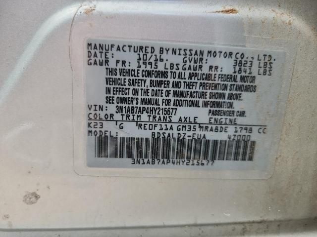 2017 Nissan Sentra s