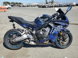 Salvage motorcycles for sale at San Diego, CA auction: 2016 Honda CBR650 FA