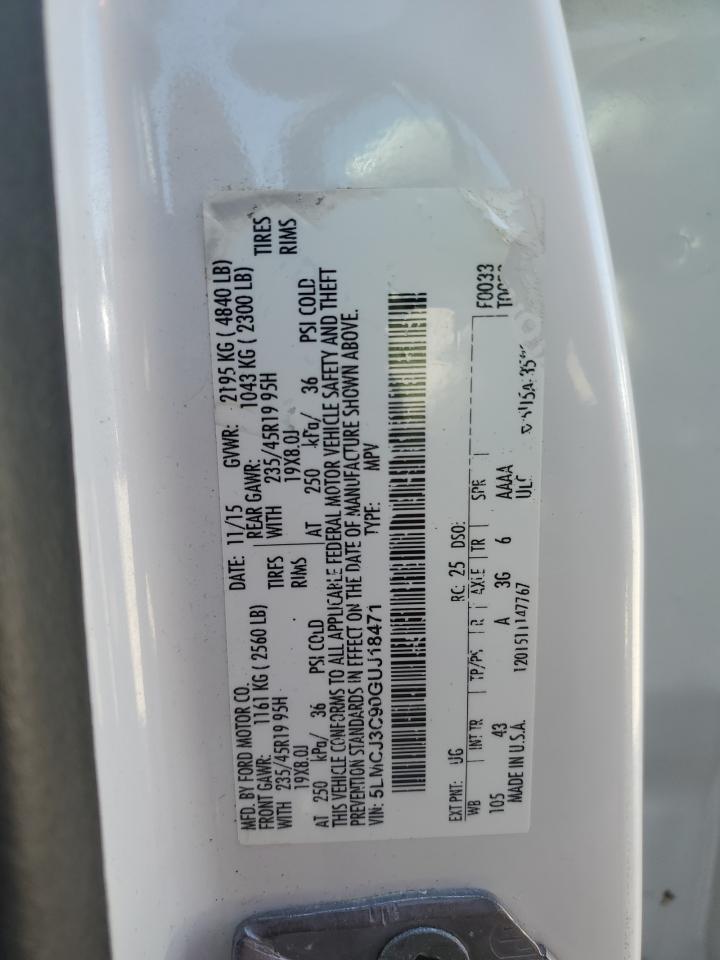 2016 Lincoln Mkc Reserve