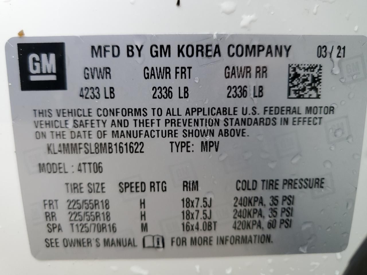 2021 Buick Encore gx Essence