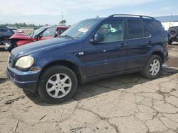 1999 Mercedes-Benz Ml 430 en venta en Woodhaven, MI