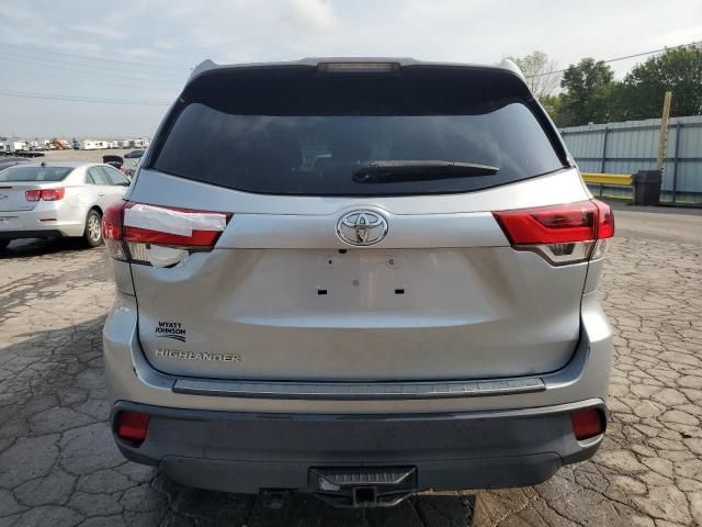 2018 Toyota Highlander le