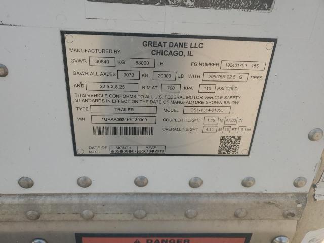 2019 Great Dane 2019 Ggsd Unknown