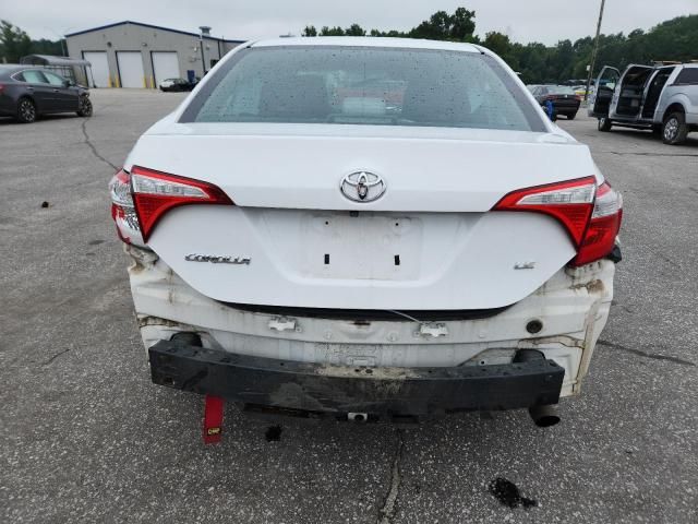 2014 Toyota Corolla l