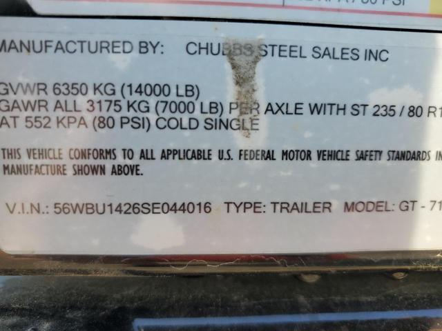 2025 Griffin GT-714 Dump Trailer