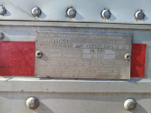 2012 Utility Dumptraile