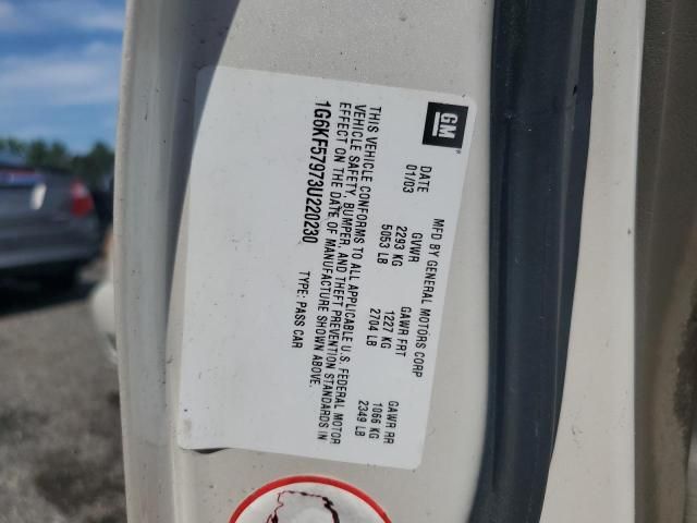 2003 Cadillac Deville dts