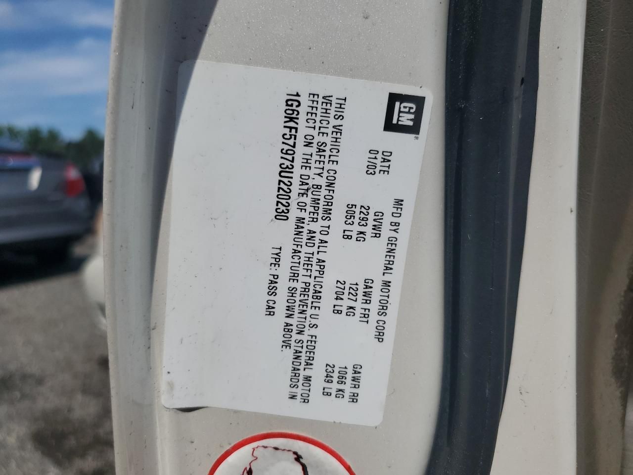 2003 Cadillac Deville dts