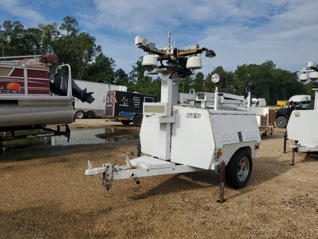 2010 Lightning 2010 Allmand Mobile Surveillance Trailer
