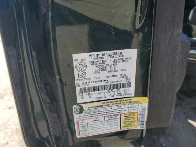 2013 Ford F150 Supercrew