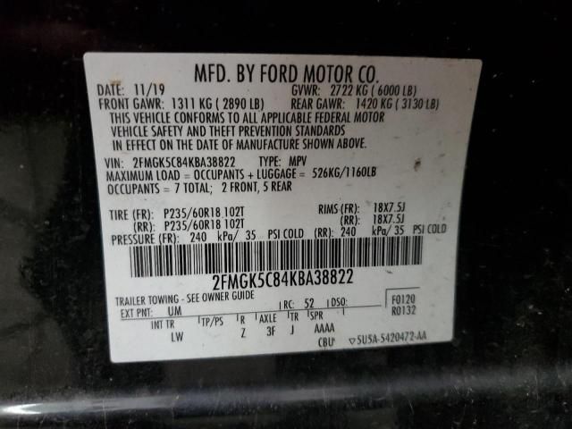 2019 Ford Flex SEL