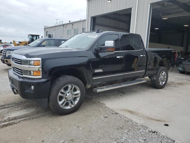 Salvage trucks for sale at Greenwood, NE auction: 2015 Chevrolet Silverado K2500 High Country