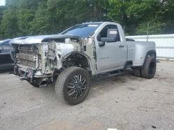 Salvage cars for sale from Copart Austell, GA: 2021 Chevrolet Silverado K3500