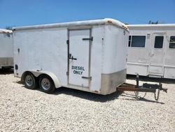 Salvage trucks for sale at San Antonio, TX auction: 2008 Cmtrailers Trailers