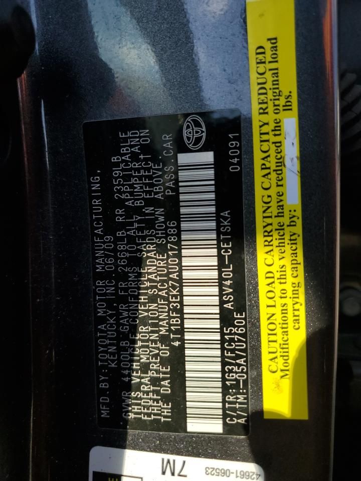 2010 Toyota Camry Base